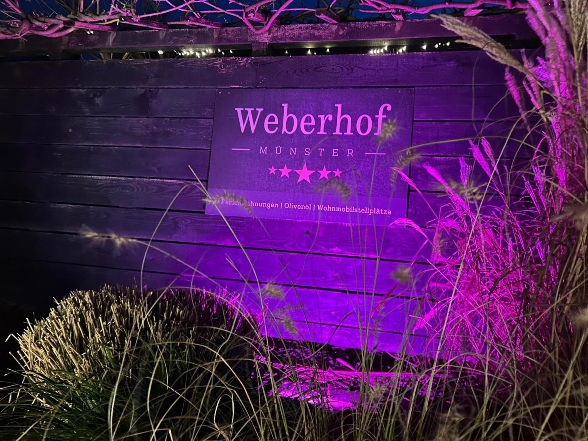 Hotel Weberhof-Muenster Glamping Exterior foto